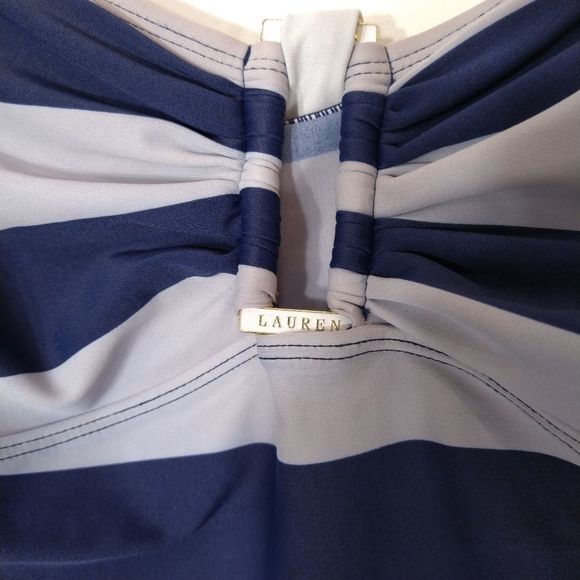 Lauren Ralph Lauren Chic Swim Top Tankini Size 14 - Picture 3 of 4